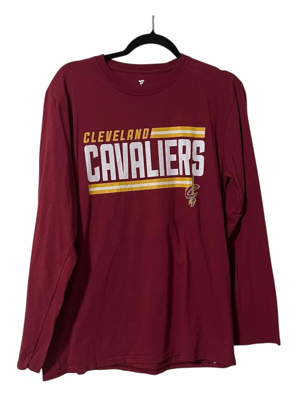 Cleveland Cavaliers Size Large Long Sleeve Graphic Tee NBA Basketball Fanatics